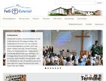 Tablet Screenshot of feg-extertal.de
